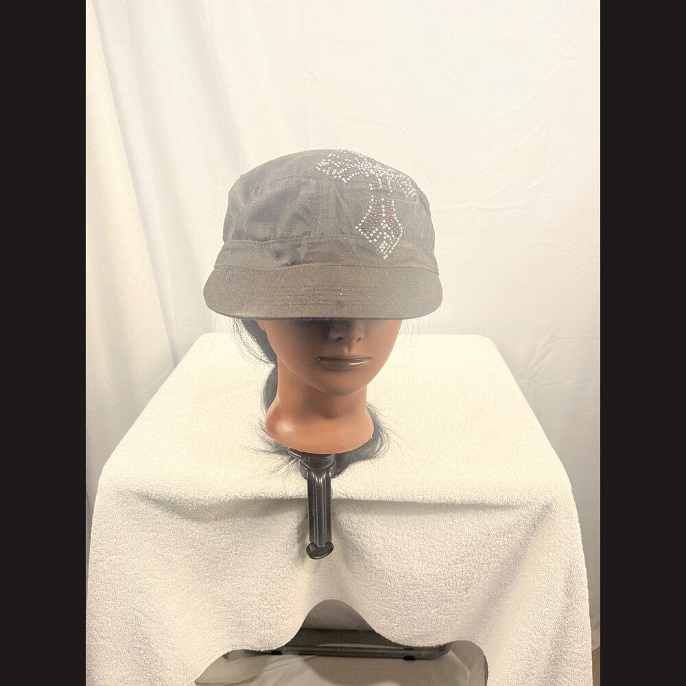 Women’s Brown Cap Hat Casual Adjustable Fashion Accessory